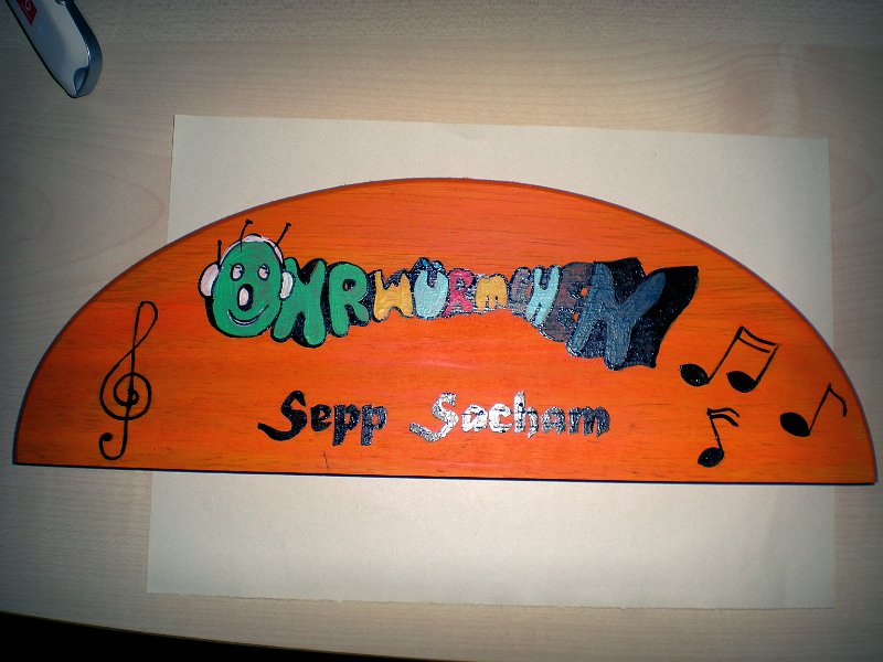 Thementürschilder Holz   (13)