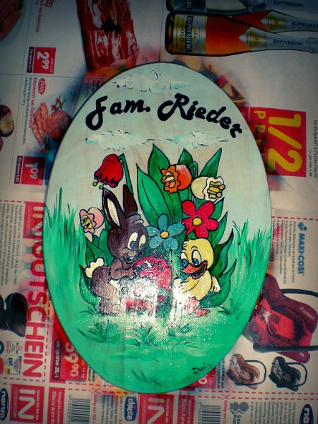 Thementürschilder Holz   (8)